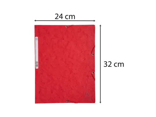 Elastomap Nature Future A4, 400 g/m², rood karton