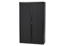 Roldeurkast ET410194S5633 Inclusief 4 Legborden Zwart 198x100x43