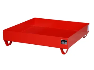 Systeem-Opvangbak 4x 200l Opvangvol. 230l 285x1200x 1200mm Ral 3000 - 1