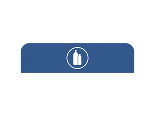 Configure Recyclingstation Paneel Plastic 125 liter - 1