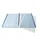 Showalbum PP ring 30 tas A4 blauw metal