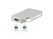 OUTLET Aluminium A/v Reisadapter 4-in-1 Usb-c Naar Vga, Dvi, Hdmi Of M