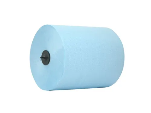 Papieren handdoeken Rol Matic 2-laags blauw 6 x 130 meter