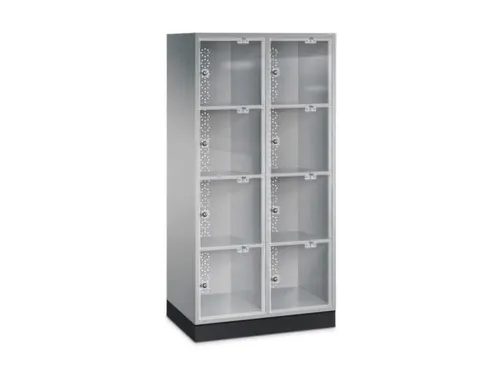 grootvolume-lockersysteem,HxBxD 1750x820x500mm,2x4vakken,cil.-slot