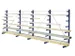 Rayonnage canitlever universel HxlxP 2000x5400x590mm 7bras (pied inclu