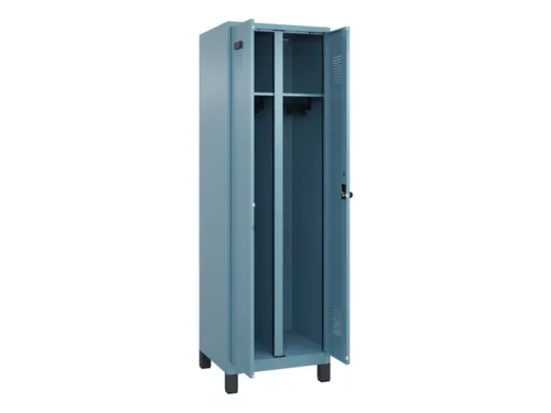 locker voor scheiding van kleding,HxBxD 1950x600x500mm,2vak