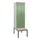 PBM-locker met bank,HxBxD 2120x600x815mm,2vak,vak B 300mm,draaigrendel