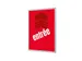 Cadre clipsable A1 Set complet Visuel "Entrée" Rouge