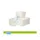 Handdoekpapier I-vouw Eco cellulose 3-laags wit 42x22cm 20x100 stuks