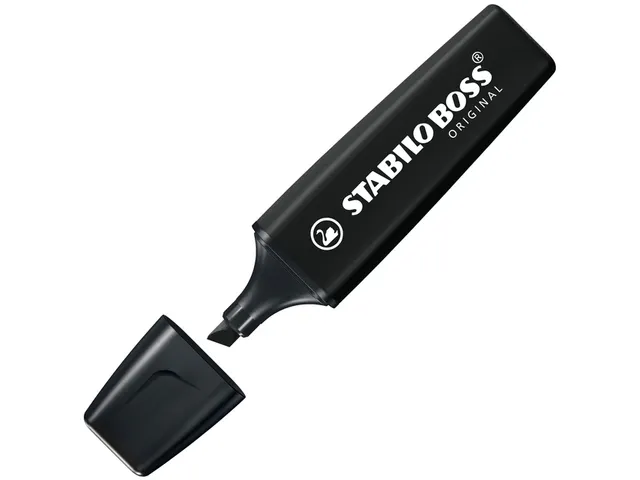 Markeerstift STABILO Boss Original 70/46 nature colors zwart
