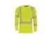 T-shirt 5072 89 Fluorgeel Vlamvertragend Lange Mouwen Maat 4EL
