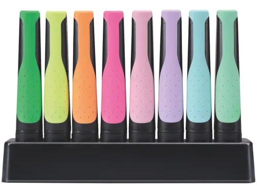 Markeerstift STABILO GREEN BOSS 6070/8 pastel assorti deskset à 8st