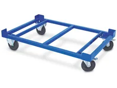 Onderwagen Euronormbakken Staal Lxb 1200x800mm 500kg Open Frame