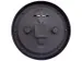 Buitenklok Nextime dia 25,5cm Daisy met thermo- en hydrometer cijfers,