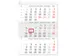 3-Maandkalender 2027 INNI Manager compact-formaat