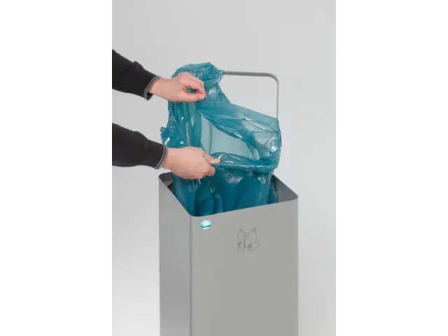 conteneur de tri sélectif,1x70l,HxlxP 796x320x320mm,anneau de serrage