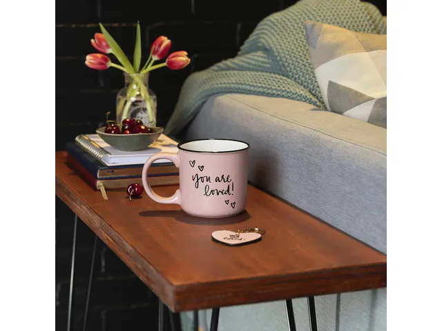 Giftset Èccolo DL mok 580ml en sleutelhanger You are Loved