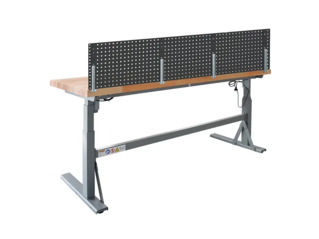 Elektrisch Verstelbaar werkbank HxBxD 700-1170x2000x750mm beukblad