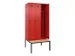 locker met bank,voor scheiding van kleding,HxBxD 2120x900x815mm,3vak