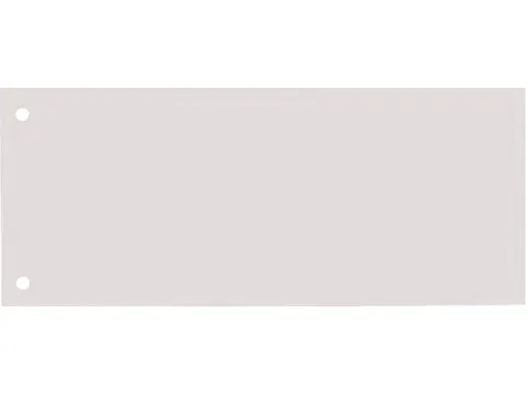 Scheidingsstrook Qbasic 240x105mm 50 stuks wit