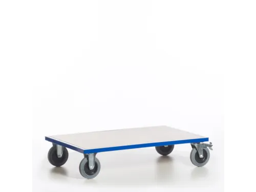 platformwagen,draagverm. 600kg,laadvl. LxB 1200x800mm,houtplaat