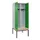 locker met bank,voor scheiding van kleding,HxBxD 2120x800x815mm,2vak