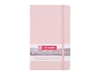 Schetsboek Talens Art Creation 80 witte vellen 140gr 130x210mm roze - 1