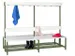 banc double,HxLxP 1600x2000x770mm,piètement RAL6011