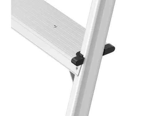 vouwtrapje bordes H 400mm 2x2treden HxBxD 400x490x490mm aluminium