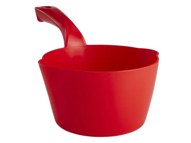 Hygiene 5681-4 schepbak rood schenktuit 1 liter 70x295x95mm