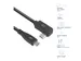Kabel ACT USB-C standaard naar USB-C hoek 10Gbps 2m