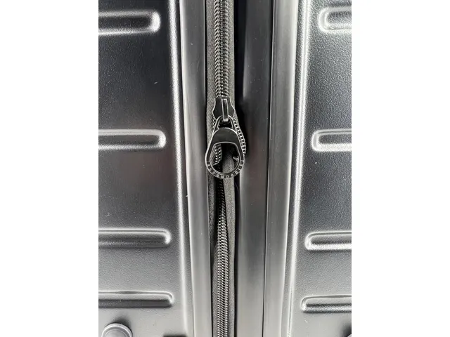 Reistrolley JSA maat L 75,5 x 50,5 x 29 cm mat zwart gerecycled ABS