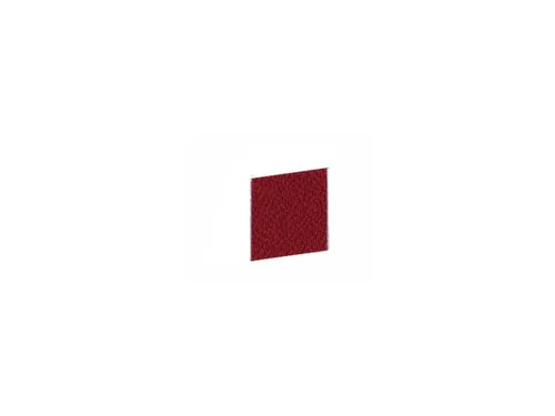 geluidabsorberende scheidingswand,HxBxD 1400x1200x41mm,wand stof,rood