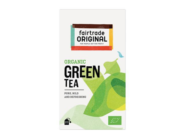 FAIR TRADE ORIGINAL Organic Thee, Green Tea