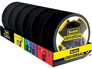 ducttape Universal, ft 48 mm x 25 m, zwart - 7