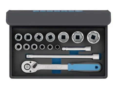 TC 19-MU-10 Dopsleutelset 1/2 inch 16-delig