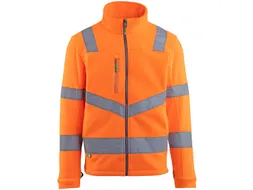 Fleece vest Arco Responsible Hi-Vis oranje maat 2XL