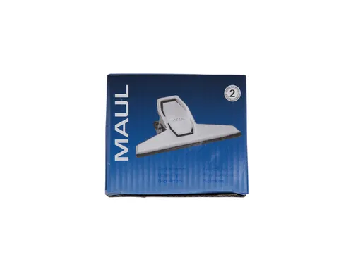 Papierklem MAUL Pro 75mm capaciteit 20mm zilver