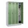 locker,HxBxD 1950x1200x500mm,4vak,vak B 300mm,draaigrendel,sokkel