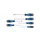 GEDORE 2150-2160 PH-06 3C-schroevendraaierset 6stuks IS 4-8 PH 1-2