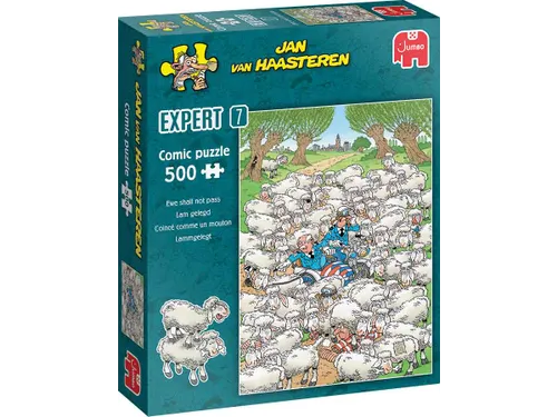 Jan van Haasteren Puzzel Expert 7 Lam Gelegd 500 stukjes