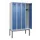 locker,HxBxD 2120x1200x500mm,4vak,vak B 300mm,cil.-slot,voetonderstel