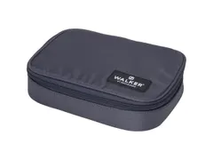 Etui leeg Walker Neo & Rey Big Steel Grey Pencil Box Big Steel Grey Wi