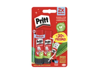 Lijmstift Pritt Original Medium 22gr blister à 2 stuks Promo - 1