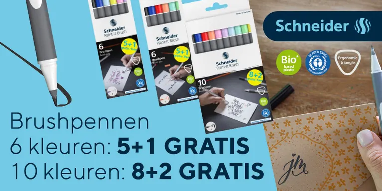 Schneider Paint-it Brushpennen