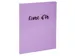 Livre d'or 100 pages tranche or - Format 27x22cm - AQUAREL - Mauve