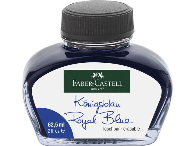 vulpeninkt Faber-Castell koningsblauw flacon 62,5 ml | FaberCastellShop.be