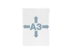 OUTLET L-map A3 Kristalhelder Transparant 0.03mm