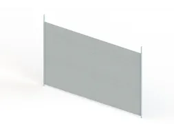scheidingsplaat,v. inhaakstelling,HxD 400x600mm,doorgaand,staal