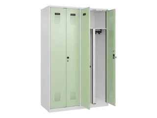 PBM-locker,HxBxD 1850x1200x500mm,4vak,vak B 300mm,draaigrendel - 1